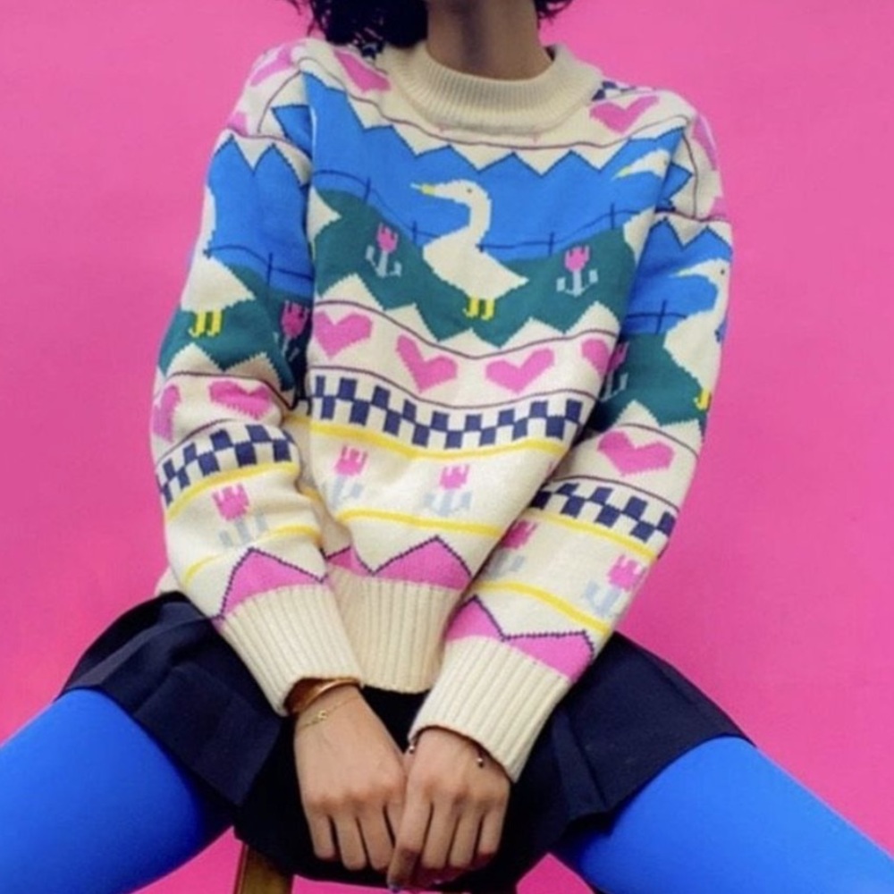 Kina & Tam Duck Tales Sweater